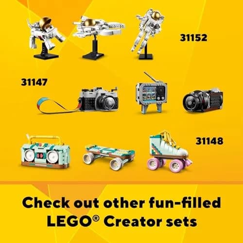 LEGO Creator 3 in 1 Flowers in Watering Can Building Toy 420 Pieces | STEM Learning Toy for Kids Ages 8+ thumbnail 6