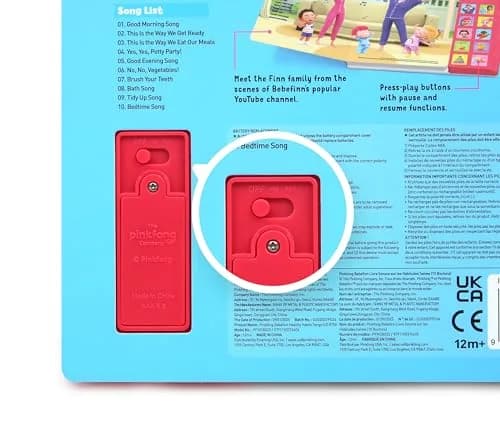 Pinkfong Bebefinn Healthy Habits Songs Musical Sound Book for Toddlers 1–3 | 10 Buttons, 10 Songs thumbnail 6