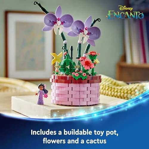 LEGO Disney Encanto Isabela’s Flowerpot | Buildable Orchid & Mini-Doll for Kids 9+ thumbnail 3