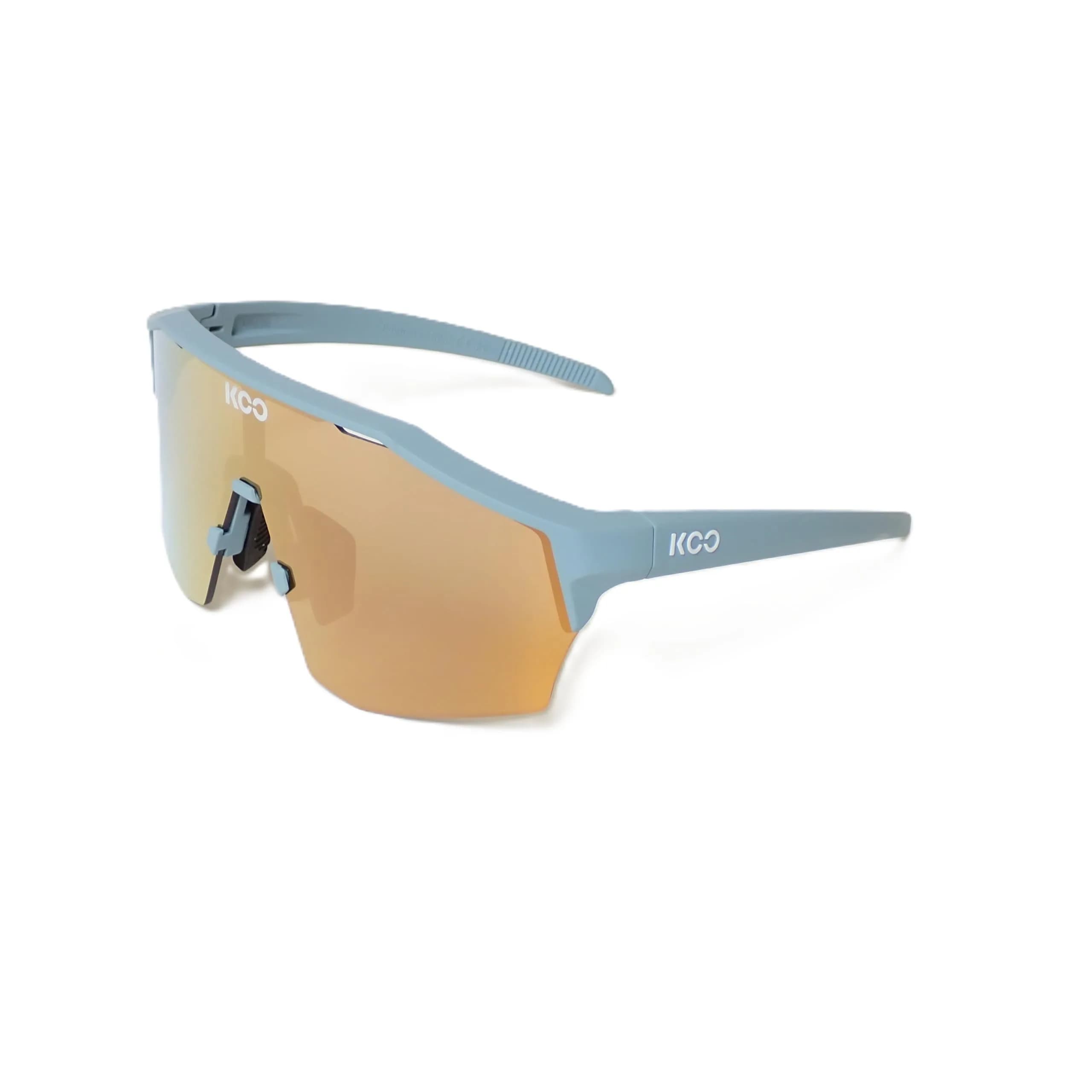 KOO Alibi Sunglasses | Performance Eyewear for Road, MTB, Cyclocross | Harbor Blue Matt — Harbor Blue Matt