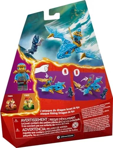 LEGO NINJAGO NYA’s Rising Dragon Strike Toy, Ninja Action Figure Playset for Kids 6+ | Build & Battle thumbnail 6