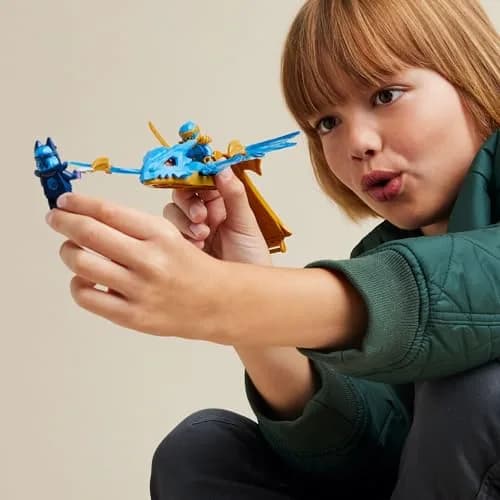LEGO NINJAGO NYA’s Rising Dragon Strike Toy, Ninja Action Figure Playset for Kids 6+ | Build & Battle thumbnail 2