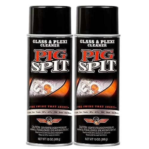 Pig Spit Glass & Plexi Cleaner 13 oz. | Streak-Free Automotive & Home Glass Shine thumbnail 1