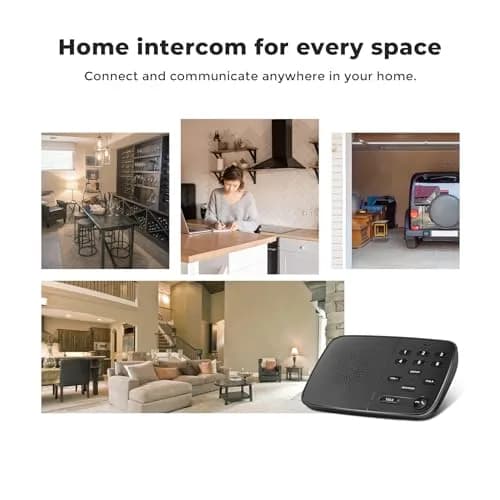 HOSMART UltraSpeak Wireless Intercom System 2 Stations | Long Range 1200 ft, Full Duplex, Easy Setup thumbnail 5
