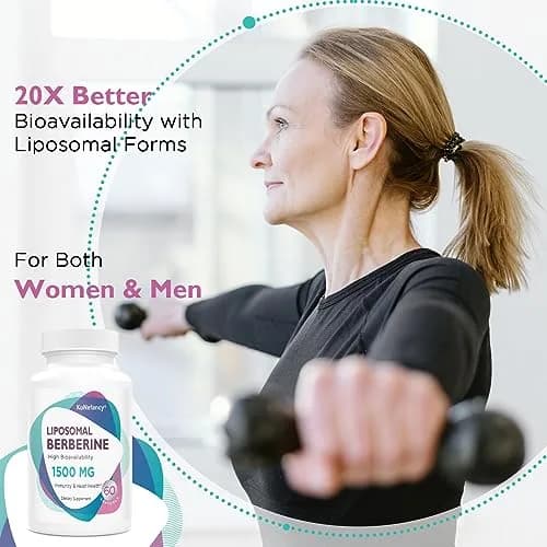 KoNefancy Liposomal Berberine Supplement 1500mg | Third Party Tested, 2 Pack for Enhanced Absorption thumbnail 4