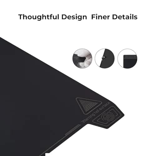 Creality K1 Max Build Plate Kit 315 x 310mm | High-Strength Spring Steel PEI Magnetic Sticker for K1 Max, Ender 3 Max Neo, Ender 3 S1 Plus thumbnail 7