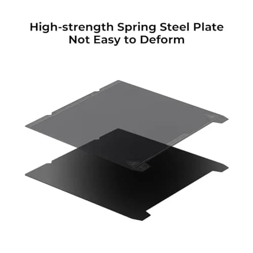 Creality K1 Max Build Plate Kit 315 x 310mm | High-Strength Spring Steel PEI Magnetic Sticker for K1 Max, Ender 3 Max Neo, Ender 3 S1 Plus thumbnail 4