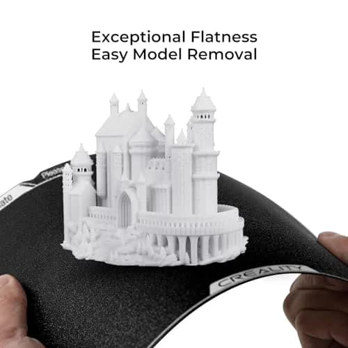 Creality K1 Max Build Plate Kit 315x310mm | Frosted PEI Surface, Magnetic Sticker for K1 Max & Ender 3 Series thumbnail 5