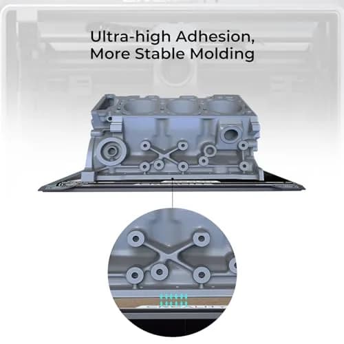 Creality K1 Max Build Plate Kit 315x310mm | Frosted PEI Surface, Magnetic Sticker for K1 Max & Ender 3 Series thumbnail 4