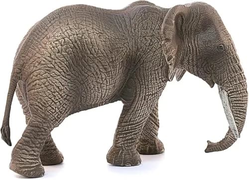 Schleich African Elephant Female Figurine 14.5 cm (5.7 inches) | Realistic Wildlife Toy for Kids Ages 3+ thumbnail 9