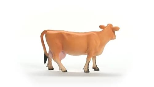Schleich Jersey Cow Toy Figurine for Kids 3+ | Realistic Farm Animal Play thumbnail 5