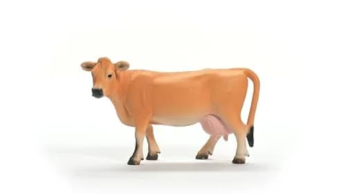 Schleich Jersey Cow Toy Figurine for Kids 3+ | Realistic Farm Animal Play thumbnail 3
