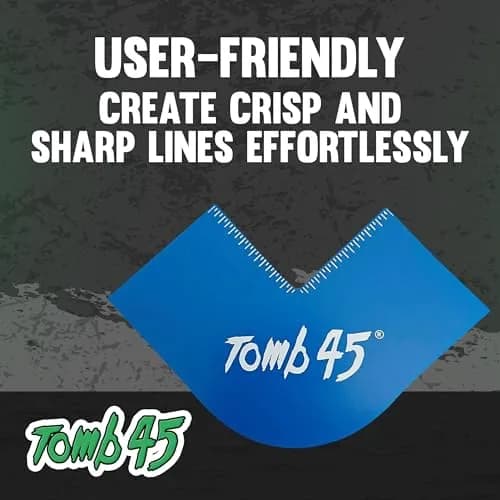 Tomb 45 Color Enhancement Klutch Card for Beard and Line Up | Reusable Plastic Template for Barber Quality Definition thumbnail 6