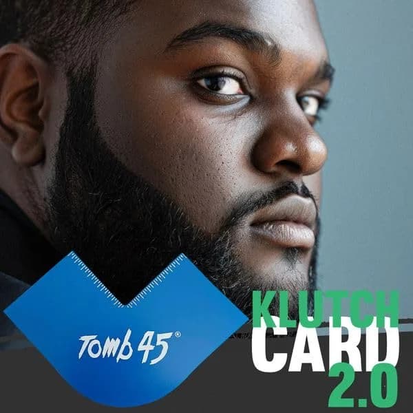 Tomb 45 Color Enhancement Klutch Card for Beard and Line Up | Reusable Plastic Template for Barber Quality Definition thumbnail 2