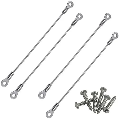 Zangboer Cabinet Door Restraint, Stainless Steel, 8 Inch | Limit Opening Angle & Protect Furniture thumbnail 1