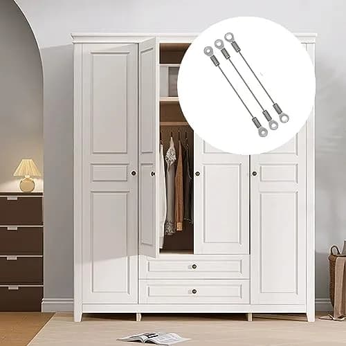 Zangboer Cabinet Door Restraint, Stainless Steel, 8 Inch | Limit Opening Angle & Protect Furniture thumbnail 5