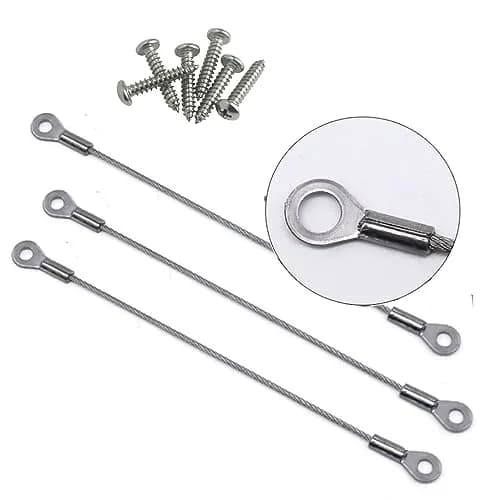Zangboer Cabinet Door Restraint, Stainless Steel, 8 Inch | Limit Opening Angle & Protect Furniture thumbnail 3