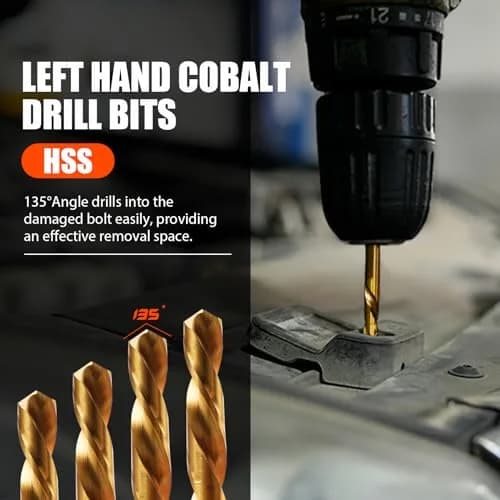 coobeast 26Pcs Bolt Extractor Kit,Left Hand Drill Bit,Easy Out Screw Bolt Extractor | Heavy Duty, Durable & Versatile thumbnail 5