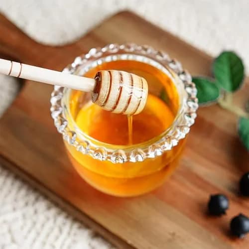 KANPURA 6oz Glass Honey Pot with 2 Dippers | No Drip Honey Dispenser for Kitchen & Gift thumbnail 8