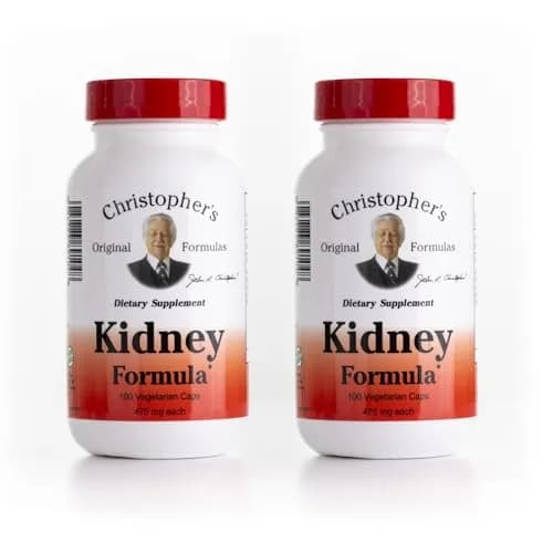 Christopher's Original Formulas Kidney Formula - Herbal Support Capsules Pack of 2 | Detox & Repair thumbnail 1