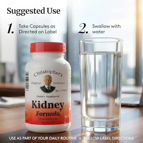 Christopher's Original Formulas Kidney Formula - Herbal Support Capsules Pack of 2 | Detox & Repair thumbnail 6