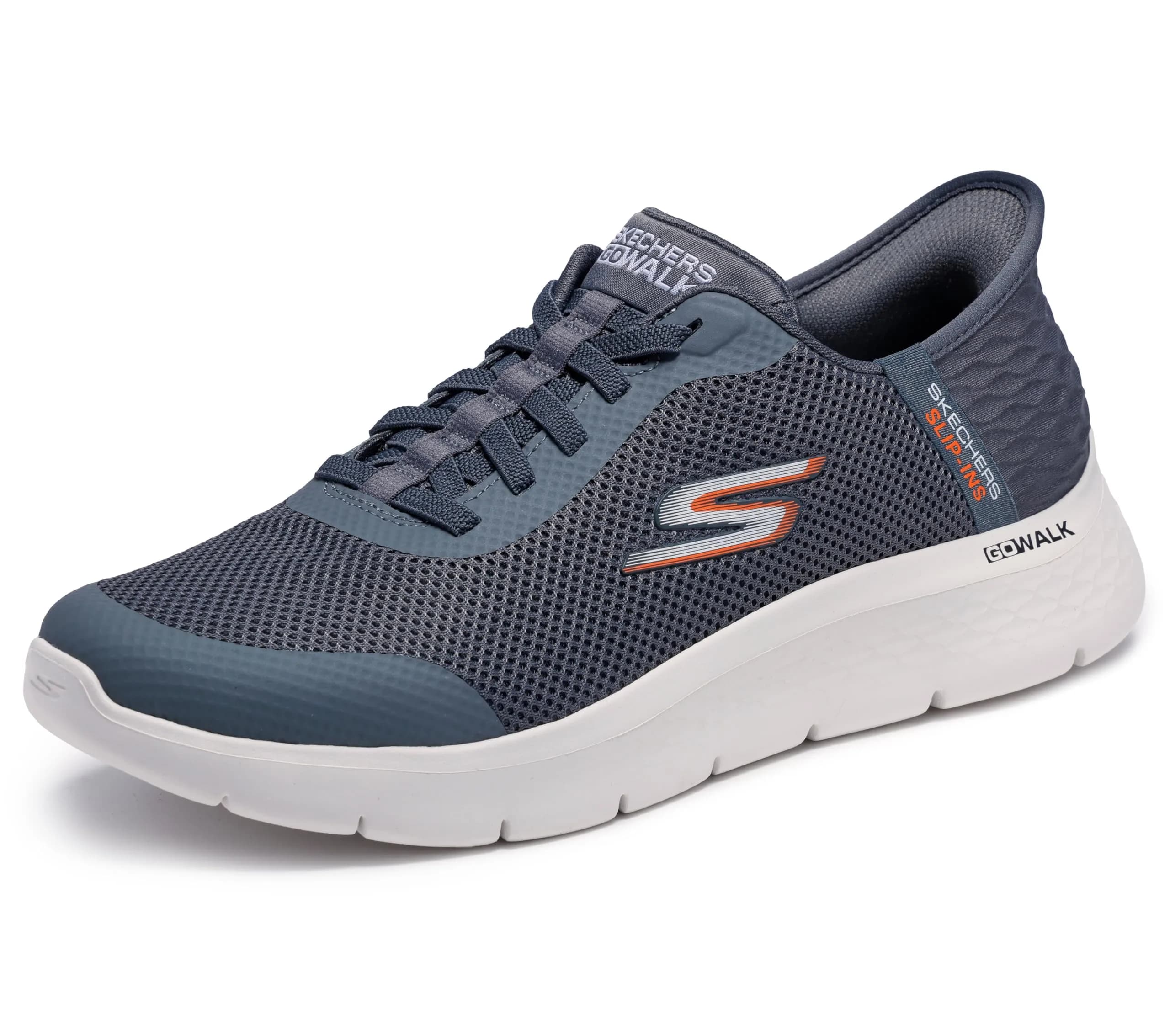 Skechers Men’s Hands Free Slip-ins Go Walk Flex Sneakers 9 X-Wide | Lightweight Breathable Mesh