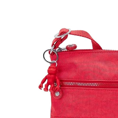 Kipling Women's Keiko Party Pink Crossbody Bag | Lightweight Nylon, Adjustable Strap, Compact & Practical thumbnail 5