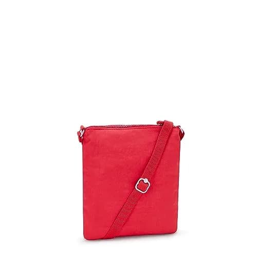 Kipling Women's Keiko Party Pink Crossbody Bag | Lightweight Nylon, Adjustable Strap, Compact & Practical thumbnail 2