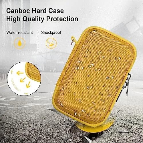 Canboc Yellow Carrying Case for Sony RX100 VII/VI/V Camera | Compact & Portable thumbnail 4