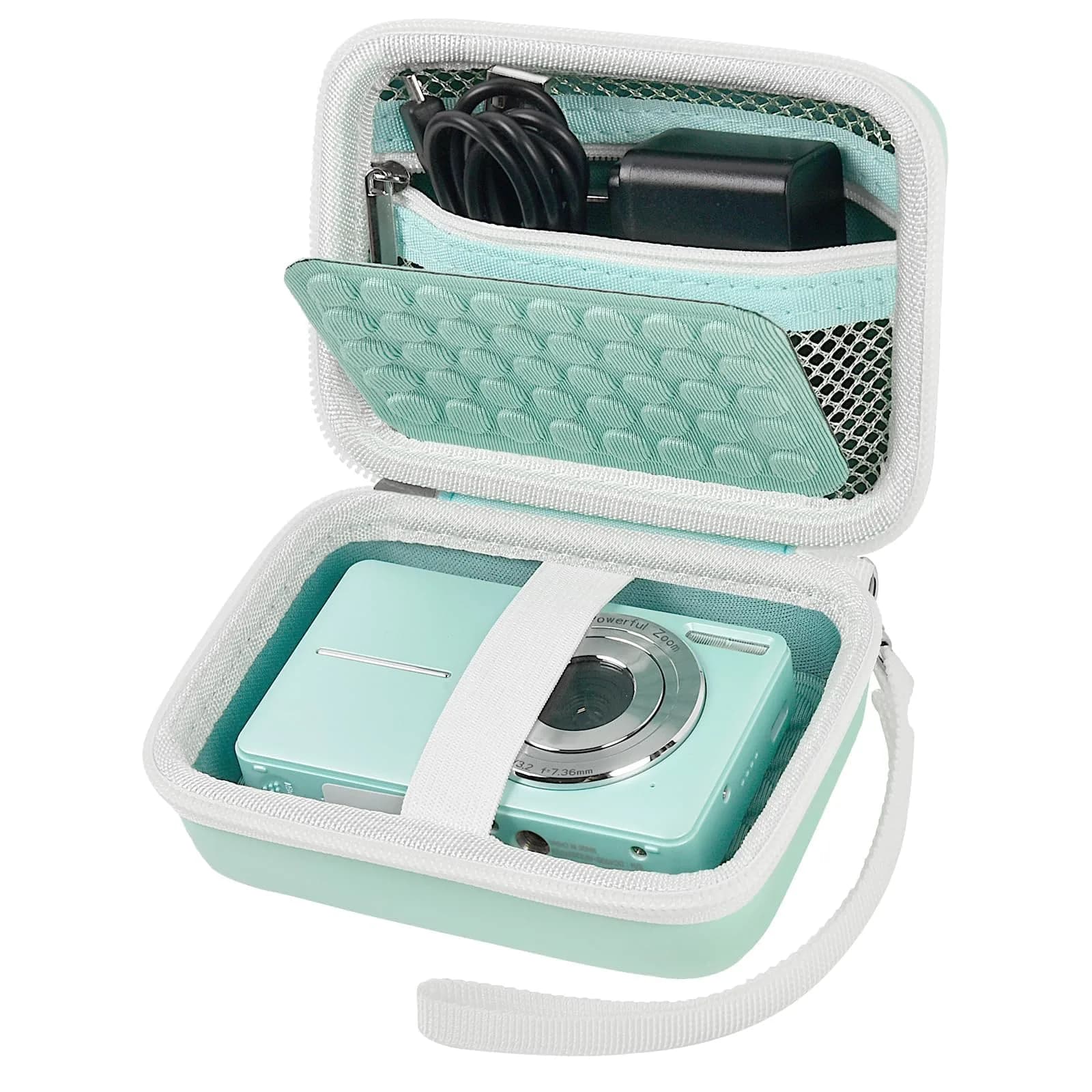 Boobowl Camera Case for Kodak PIXPRO FZ55/FZ45 & CAMKORY Cameras | 10.8 cm x 7.5 cm x 6.5 cm (4.25" x 2.95" x 2.55") - main product image