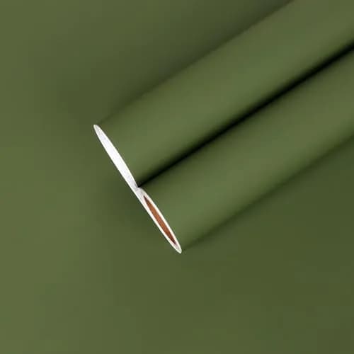 CHIHUT Olive Green Peel and Stick Wallpaper 17.7''x100'' | Self-Adhesive Vinyl Film for Cabinets & Walls thumbnail 1