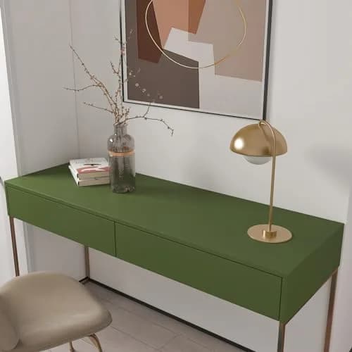 CHIHUT Olive Green Peel and Stick Wallpaper 17.7''x100'' | Self-Adhesive Vinyl Film for Cabinets & Walls thumbnail 4
