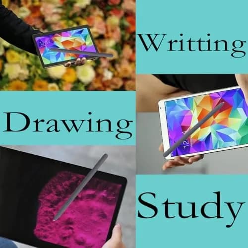Dogxiong Grey Stylus Pen for Samsung Galaxy Tab S9 FE | 4096 Pressure Sensitivity + 5 Tips thumbnail 6