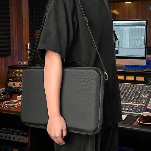 Musiin Premium Velvet Midi Keyboard Case Compatible with Arturia MiniLab 3 | Custom-fit, Rugged & Soft Velvet Lining (70-120 chars) thumbnail 6
