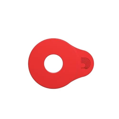 D'Addario Flex Lock Strap Blocks Red Set of 4 | Secure Guitar Strap Protection thumbnail 4