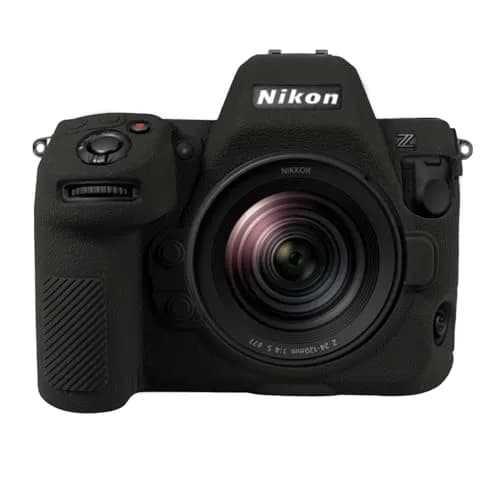 Easy Hood Z8 Camera Case Black | Soft Silicone Protective Cover for Nikon Z8 thumbnail 1