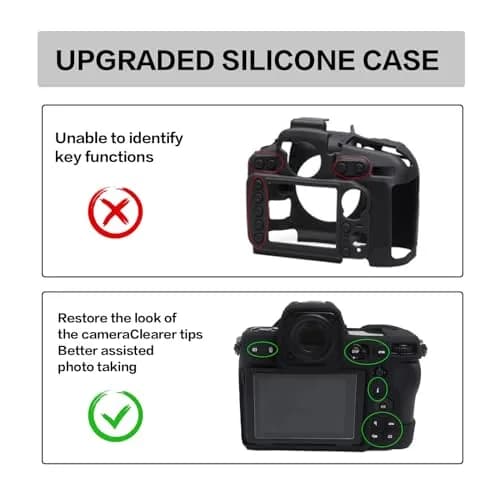 Easy Hood Z8 Camera Case Black | Soft Silicone Protective Cover for Nikon Z8 thumbnail 2