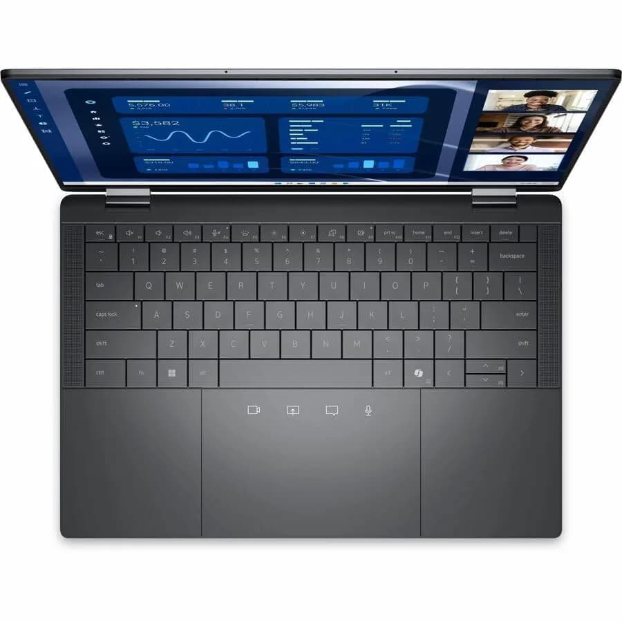 Dell Latitude 9450 14" Touchscreen Convertible Notebook - QHD+ - Intel Core Ultra 7 165U - 16 GB RAM - 512 GB SSD - Magnetite thumbnail 10