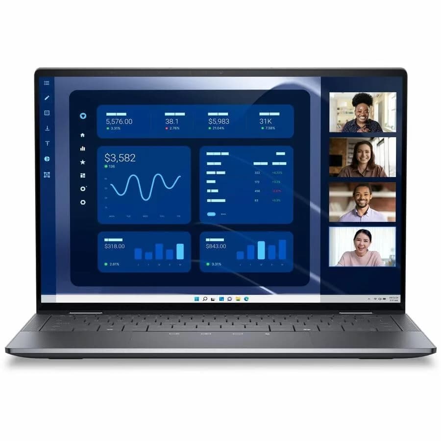 Dell Latitude 9450 14" Touchscreen Convertible Notebook - QHD+ - Intel Core Ultra 7 165U - 16 GB RAM - 512 GB SSD - Magnetite thumbnail 13