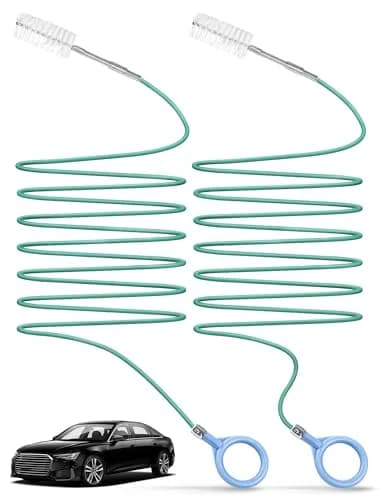 SARDVISA 2-Pack 78-Inch Flexible Sunroof Drain Brushes | Reach Curved Tubes to Remove Dirt and Debris thumbnail 1