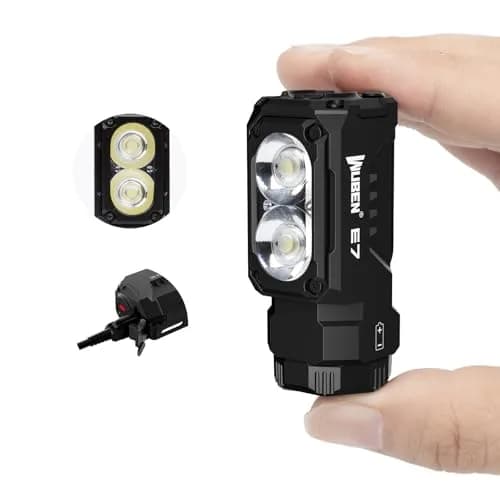 WUBEN E7 Mini Flashlight 1800 Lumens | IP68 Waterproof, Rechargeable EDC Torch with Magnet thumbnail 1