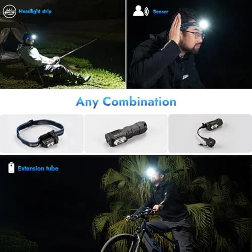 WUBEN E7 Mini Flashlight 1800 Lumens | IP68 Waterproof, Rechargeable EDC Torch with Magnet thumbnail 5