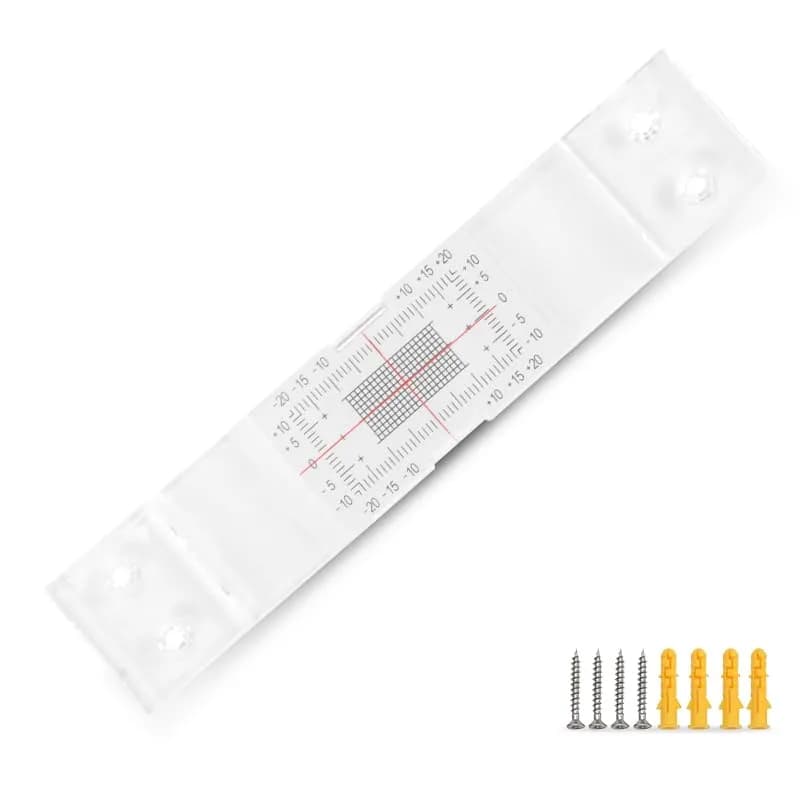 Mountlaser Standard Tell-Tale Crack Monitor 30PCS | Analog Crack Measurement Gauge with ±1mm Tick Marks - view 2