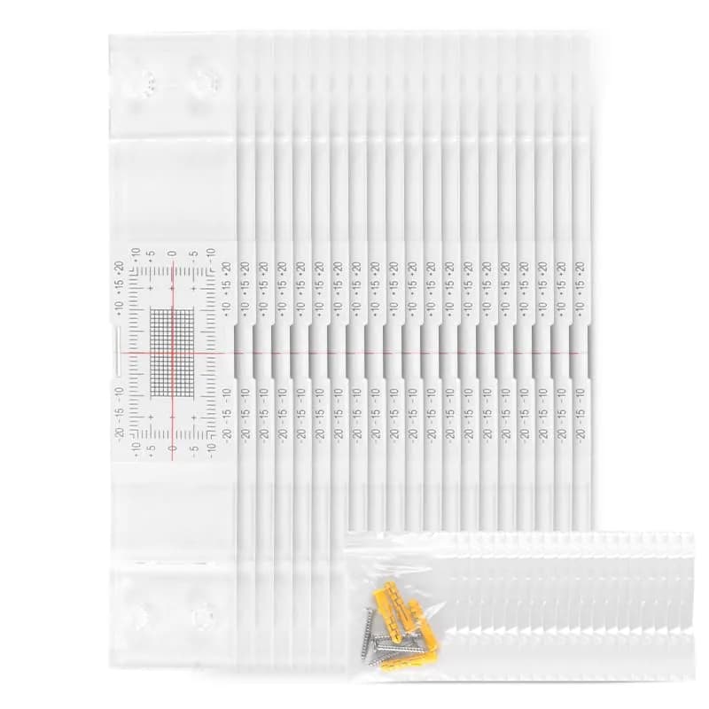 Mountlaser Tell-Tale Crack Monitor 20PCS | Accurately Measures Wall Cracks - main product image