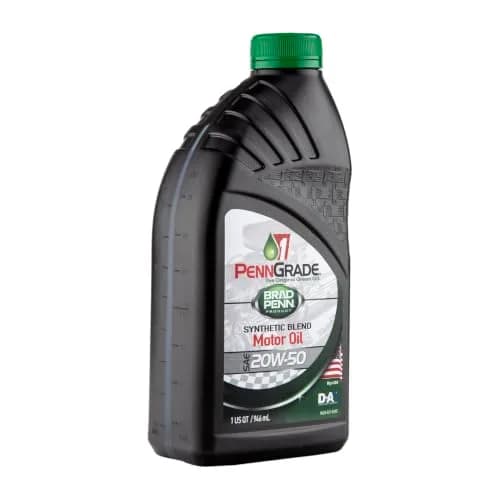 PENN GRADE 1 Synthetic Blend High Performance Oil SAE 20W-50 | 6 Pack, 1 Quart Bottles thumbnail 8