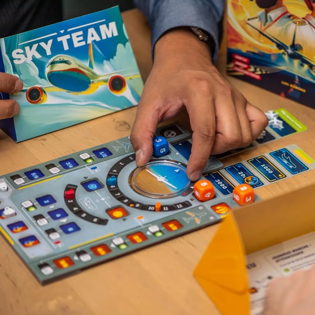 Scorpion Masqué Sky Team Cooperative Board Game | Ages 12+ | 2 Players - view 3