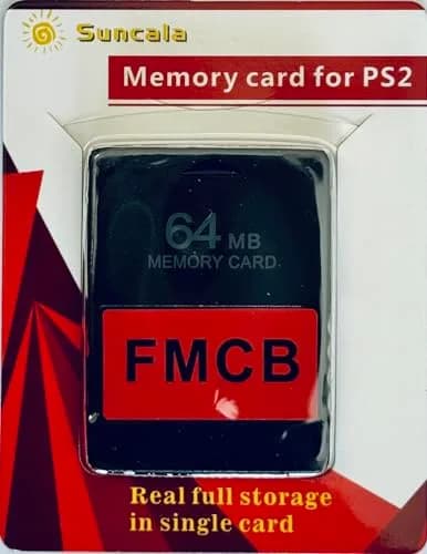 Suncala 64MB High-Speed Memory Card for PS2 | Supports FMCB v1.953 & Game Backup thumbnail 1