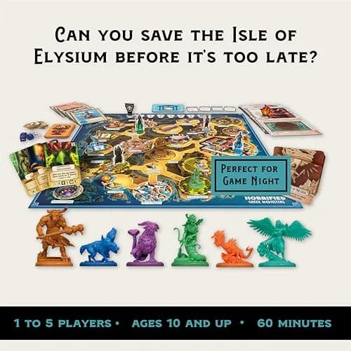 Ravensburger Horrified Greek Monsters Board Game | Cooperative Strategy for 1-5 Players (70-120 chars) thumbnail 2