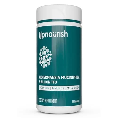 UpNourish Probiotics for GLP-1 Support, 60 Capsules | Supports Gut & Immunity thumbnail 1