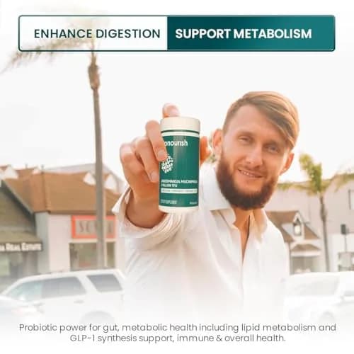 UpNourish Probiotics for GLP-1 Support, 60 Capsules | Supports Gut & Immunity thumbnail 7